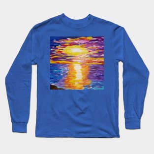 Ocean Sunset Long Sleeve T-Shirt